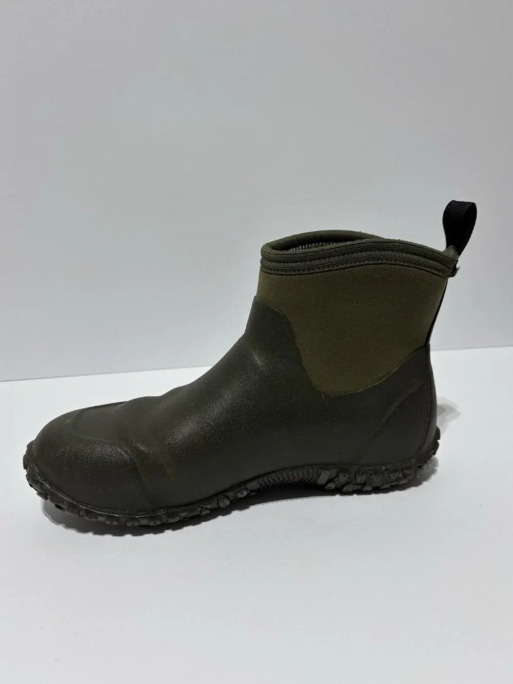Muck Men’s Muckster II Moss Green Waterproof Boots, Size 9 M